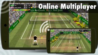 Tennis Champion 3D - Online Sp screenshot 0