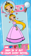 Malbuch für Kinder: Prinzessinnen screenshot 0