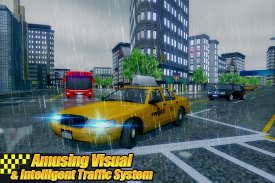 NY City Taxi Transport Driver: Cab Parking SIM screenshot 11