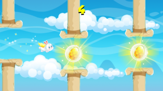 Easter Bunny Fly - Easter Game screenshot 0