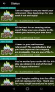 Retirement Wishes in English, Quotes & Invitation screenshot 0