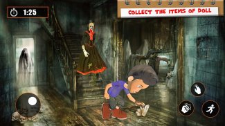 Scary Doll Horror Games 3d screenshot 0