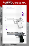 Como desenhar armas passo a passo screenshot 10