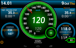 Ulysse Speedometer screenshot 8