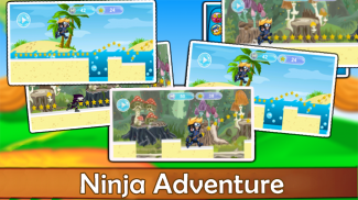 Ninja cookie Running Adventure screenshot 1