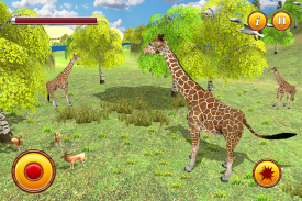 Giraffe Family Life Jungle Sim screenshot 12