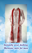 Men Sherwani Montage Maker screenshot 2