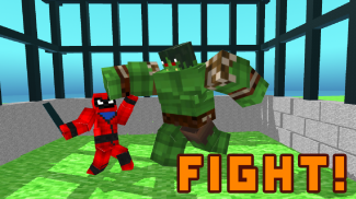 Superhero Champions: Blocky Universe screenshot 0