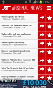 Arsenal News - Fan App screenshot 0