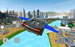 Modern Flying Car Driving Sim screenshot 1