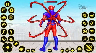 Spider Rope Hero Man Games screenshot 1