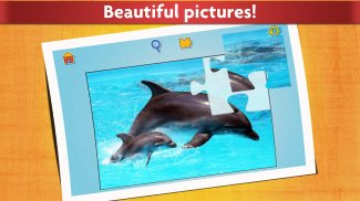 Puzzle Game with Baby Animals screenshot 9