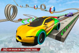 Electric Car Stunt 3D Games screenshot 1