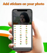 Indian Flag face photo editor  & 15th August DP screenshot 6