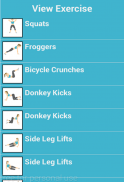 Abdominales y piernas entrenamiento screenshot 23
