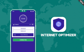 Internet Optimizer & Ping Faster, Fix Online ping screenshot 0