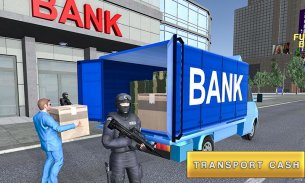 Security Van Driver USA Bank Cash Transport Sim screenshot 8