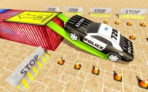 US Police Car Parking Games 3D screenshot 3