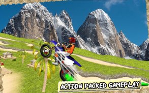 Bãi biển Moto Bike Stunts screenshot 0