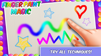 Fingerpaint Magic Draw and Color by Finger screenshot 3