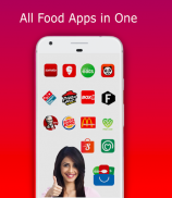 All in one food ordering app - Order food online screenshot 0