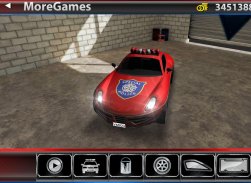 Ô tô xe 3D: Xe cảnh sát screenshot 7