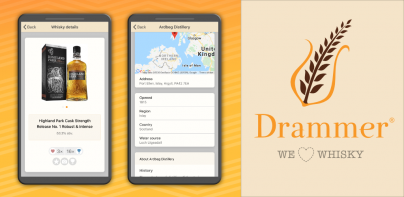 Drammer whisky app