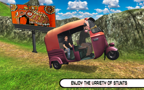 Offroad Chingchi Rickshaw Tuk Tuk Driver 2018 screenshot 0