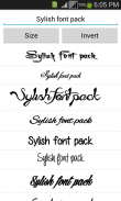 Stylish Fonts screenshot 2