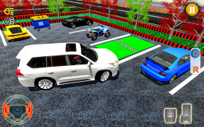 Modern Prado Parking Car Games screenshot 0