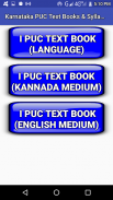 Karnataka PUC Text Books & Syllabus screenshot 1