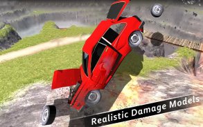 Car Crash Test Simulator 3d: Leap of Death screenshot 1