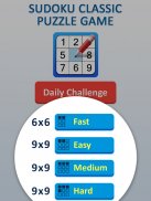 Sudoku Classic Puzzle Game screenshot 0