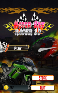 Velocidad de Motorbike Racer screenshot 0