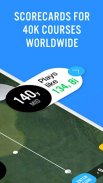 Golf GPS 18Birdies Scorecard screenshot 4