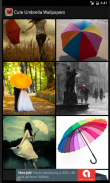 Cute Umbrella Wallpapers screenshot 0