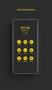 Black & Yellow - A Flatcon Ico screenshot 1