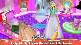 Princess Home - Girls Cleaning screenshot 0