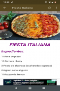 Recetas de Pizza Caseras screenshot 2