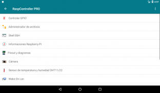 RaspController screenshot 5