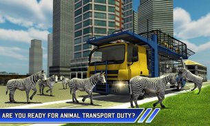 Wild Animal Transport Truck screenshot 0