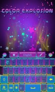 Color Explosion Go Keyboard screenshot 1