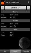Sun Moon Almanac screenshot 1