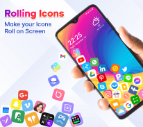 Rolling Icon: 3D Duvar Kağıdı screenshot 0