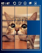 Hard Slide Puzzle with Pictures and Numbers screenshot 1