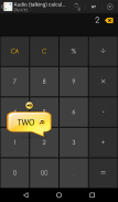 Аудио (говорящий) калькулятор screenshot 0
