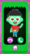 Cute Baby Zombie Phone screenshot 1