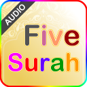 Five Surah with Sound (Color Coded) Icon