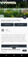 Modern Garden Fences Design Ideas screenshot 1