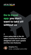 App in the Air içeren kişisel uçuş asistanınızdır screenshot 7